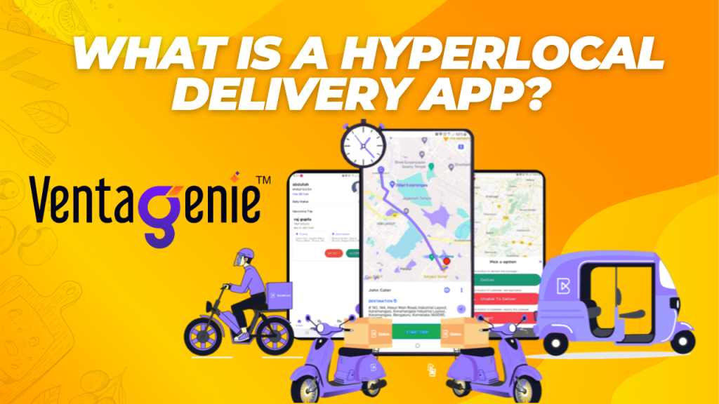 create Hyperlocal delivery app