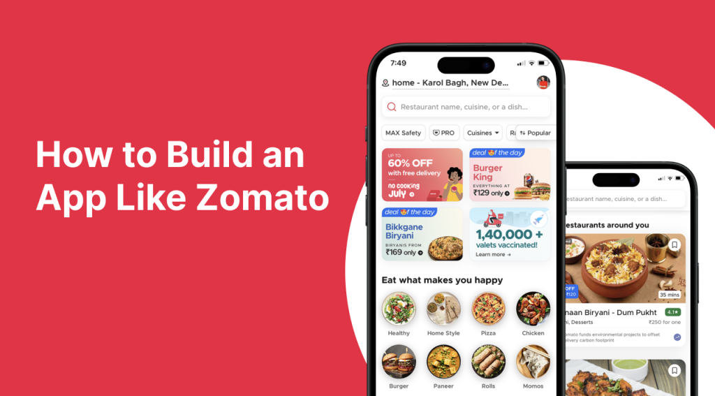 How to Build a Smarter Zomato Clone App in 2025 | Complete Guide by Ventagenie