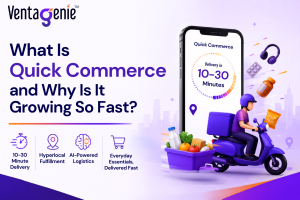 What is Quick Commerce? Complete guide to Q-Commerce, hyperlocal delivery, AI logistics, and business benefits.