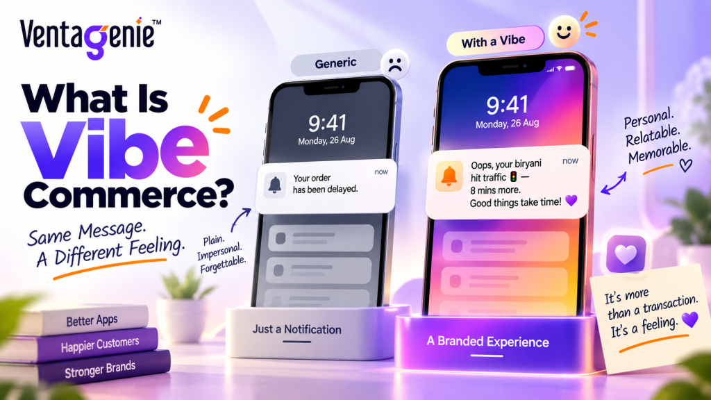 Vibe commerce delivers a personalized experience.