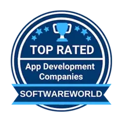 top rated app development companies by software word