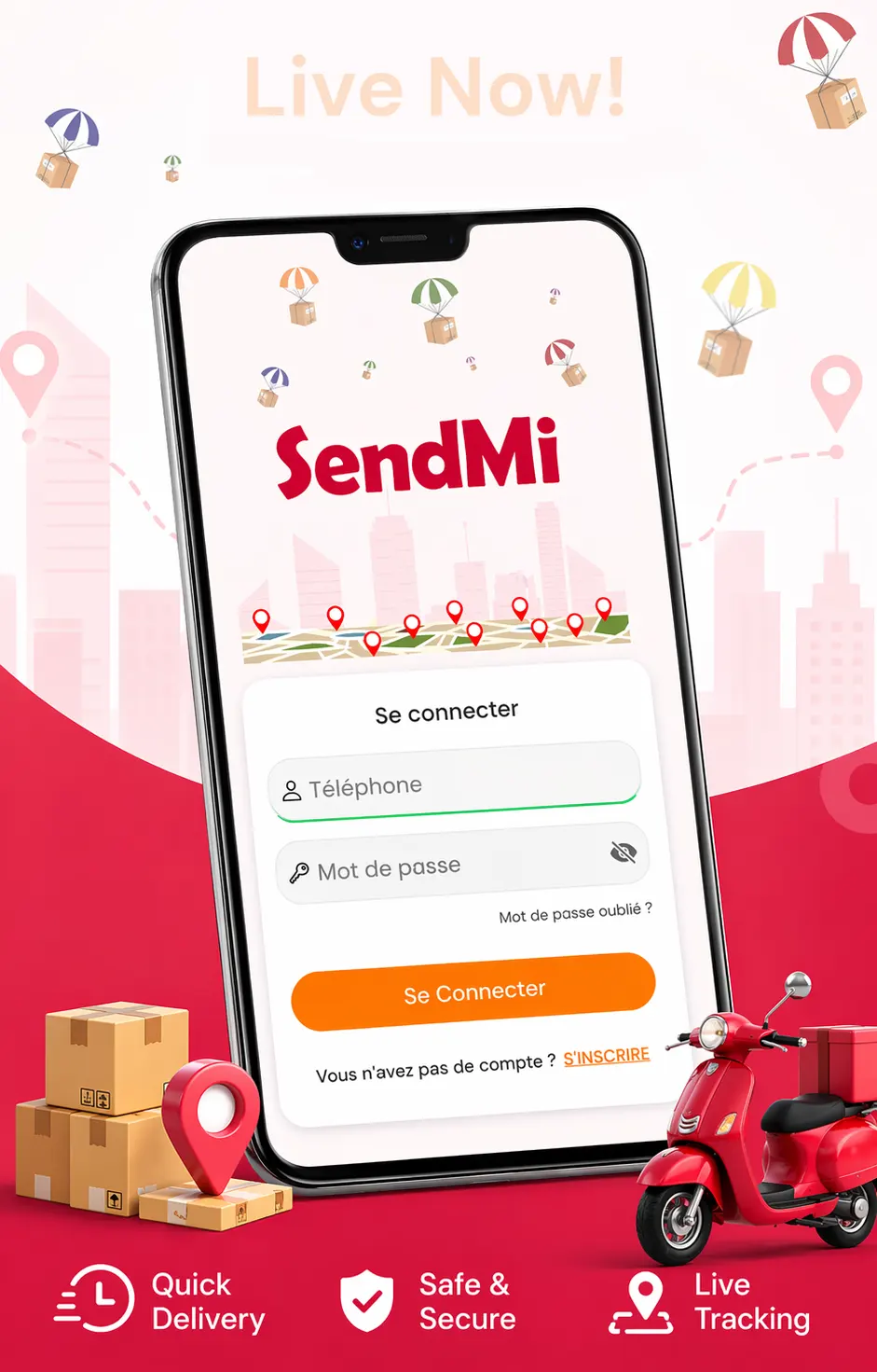 food delivery app
